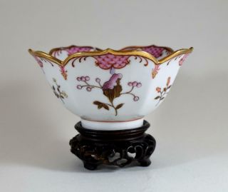 Chinese Handpainted In Hong Kong Famille Rose Porcelain Bowl