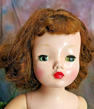 VINTAGE 1950s Madame Alexander CISSY DOLL RED HAIR 20 