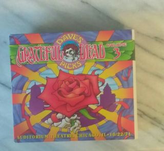 GRATEFUL DEAD - Dave ' s Picks Volume 1 - 3 (rare) limited edition 9