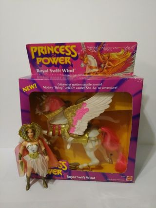 She - Ra Princess Of Power Royal Swift Wind Vintage 1986 Mattel Shera Nib