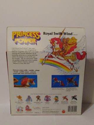 She - Ra Princess Of Power Royal Swift Wind Vintage 1986 Mattel Shera NIB 7