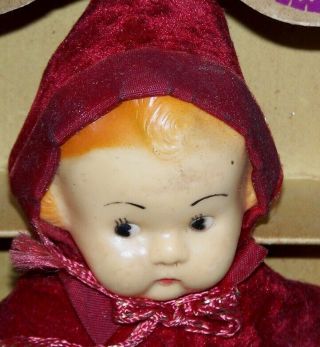 Bal Dolls Little Red Riding Hood Ramp Walker Doll EXIB 1955 NR 2
