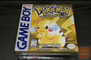 Pokemon Yellow Version (game Boy,  Gameboy,  Gb 1999) H - Seam - Rare - Ex