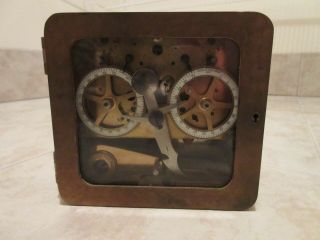 Antique Safe Time Clock Timeclock