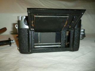 Leica M3 Vintage Range Finder Camera W/ Lens 755576 Leitz Silver Summicron Case 6
