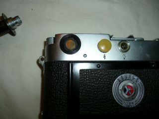 Leica M3 Vintage Range Finder Camera W/ Lens 755576 Leitz Silver Summicron Case 9