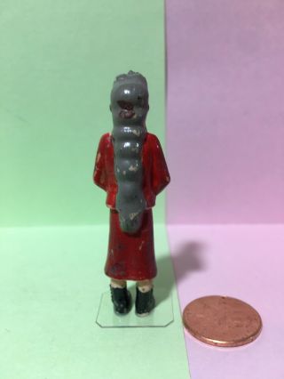Marx plastic figure Gravel Gertie newspaper comic Dick Tracy character Holland 2