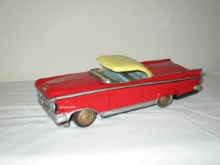 Vintage 1950s - 60s Japanese Tin Friction Buick Invicta