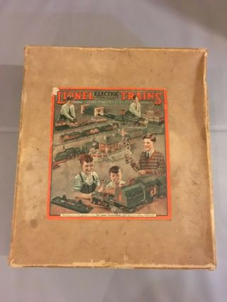Vintage Pre - War Lionel Standard Gauge Train Set With Tracks And Box