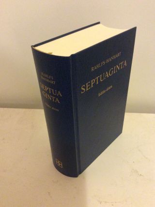 Rare Vintage Septuagint Greek Old Testament Bible Critical Text Special Edition