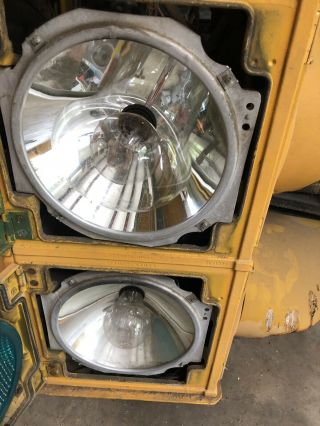 Vintage Crouse Hinds 8” 4 Way Traffic Signal Syracuse NY Glass Lens MAKE OFF 4