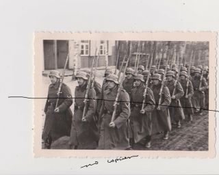 Old Poland Photo Wwii Infantry Advance To Kruszyna Near Radom Polska