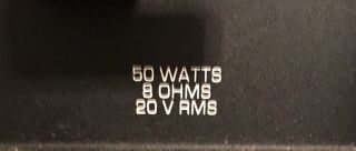 Peavey Basic 50 Vintage Amp 120 VAC 150 Watts 8 OHMS Great 8