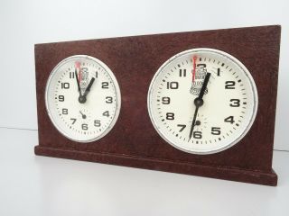 Rare Vintage Chess Clock Timer - Tower Clock - German Movement 4