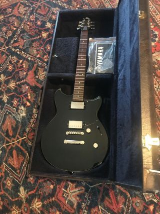 Yamaha Revstar Rs420 Black Sparkle Guitar,  Vintage ‘83 Lukather Case