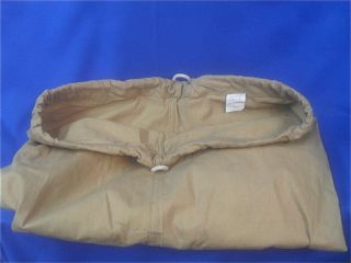 WWII US Army Light Khaki Barracks Bag,  Duffel Bag with Tag,  1942 3