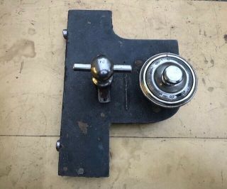 Antique Complete Safe 3 Combination Dial Mechanism