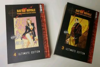 Battle Royale Ultimate Edition Complete Vol 1 - 5 Hardback Tokyopop Manga Rare OOP 6