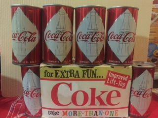 Coca Cola coke cans diamond six pack rare 2