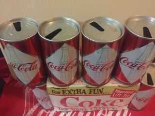 Coca Cola coke cans diamond six pack rare 3