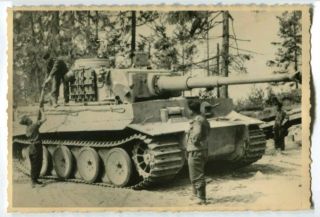 Ww2 Archived Photo Panzer Vi Tiger Heavy Tank