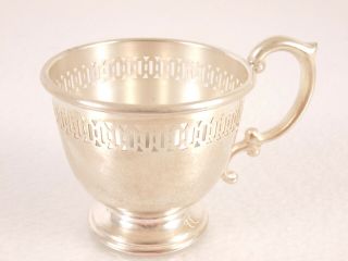 6 Vintage Antique Dominick and Haff Lenox Sterling Silver Demitasse Tea Cup Set 7