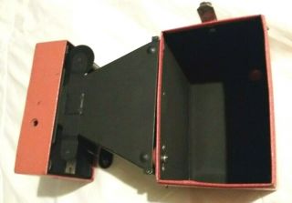 RARE - Pink/Rose Kodak 2A BEAU BROWNIE 116 Box Camera & Case - Art Deco 9