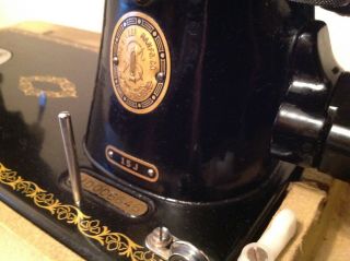 Gorgeous Rare Vintage 15j - 91 Singer Sewing Machine,  Serviced,  Jd006646 -