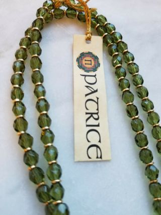Womens Designer Necklace PATRICE $285 Retail FROG 4