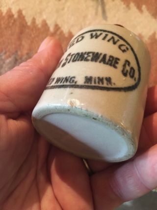 Rare Red Wing Union Stoneware Miniature Mini Jug 7