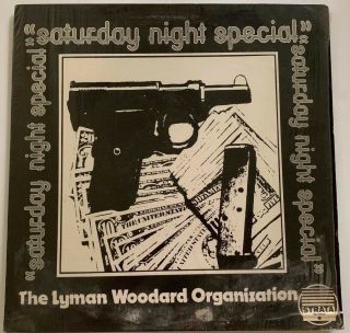 Lyman Woodard Organization Lp Saturday Night Special Strata Jazz Rare Funk Vg,