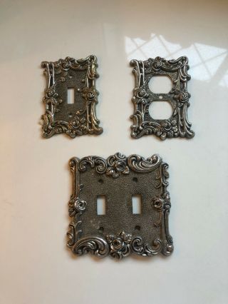 Vintage Brass 1967 American Tack & Hardware Light Switches And Electric Covers