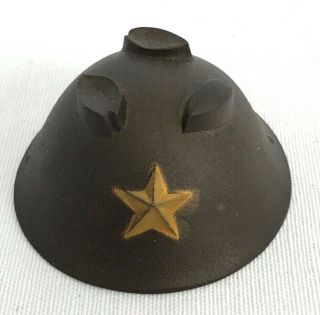 Wwii Japanese Army Metal Helmet Sake Cup