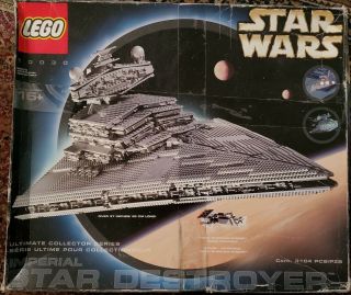 Lego Star Wars Star Destroyer 10030 Ucs Very Rare