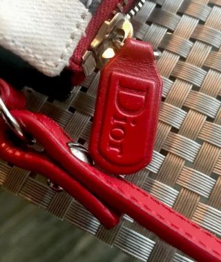 Rare Christian Dior John Galliano Hardcore Adore Pierced Saddle Bag 10