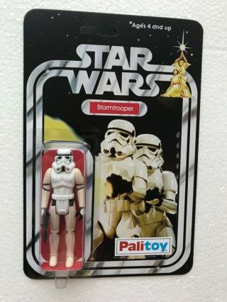 Kenner 1977 Stormtrooper On Star Wars 12 Back Palitoy A Hope Vintage Figure