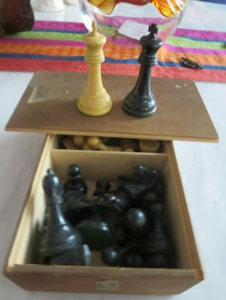 Vintage Chess DRUEKE 36 Standard Weight BOX 5