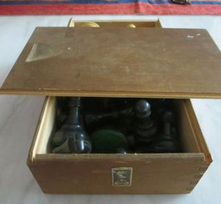Vintage Chess DRUEKE 36 Standard Weight BOX 8