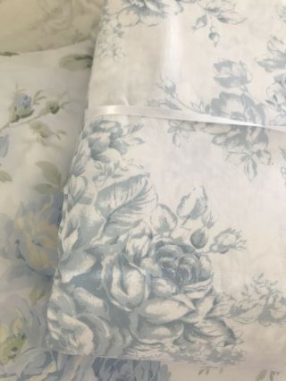 RARE RACHEL ASHWELL SHABBY CHIC BOUTIQUE SERENITY QUEEN DUVET COVER NIP 4