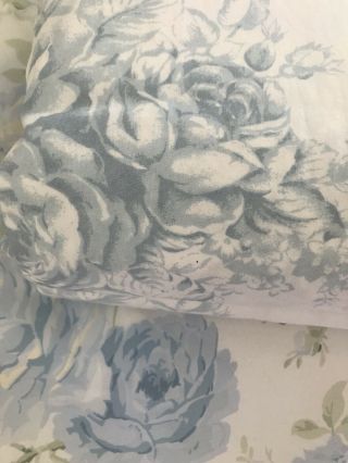 RARE RACHEL ASHWELL SHABBY CHIC BOUTIQUE SERENITY QUEEN DUVET COVER NIP 6