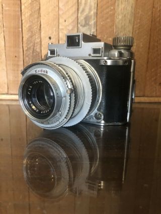Vintage Kodak Medalist Ii Rangefinder Camera Ektar 3.  5 100mm Lens
