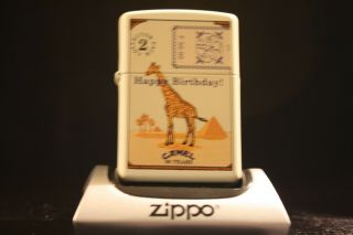 Camel Zippo - CZ 713 - 716 - 80th Birthday French Collector Pack - RARE - MIB 4