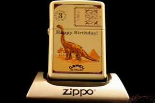 Camel Zippo - CZ 713 - 716 - 80th Birthday French Collector Pack - RARE - MIB 6
