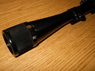 Vintage Weaver K10 - C3 Rifle Scope W/AO Weaver Rings Clear and Bright Bluing 6