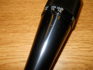 Vintage Weaver K10 - C3 Rifle Scope W/AO Weaver Rings Clear and Bright Bluing 8