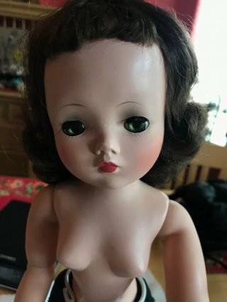 1950s Vintage Madame Alexander Cissy Doll 20”.  Doll To Dress.