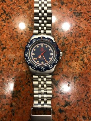 Tag Heuer 370.  513 Formula 1 F1 Watch Midsize With Jubilee Steel Band