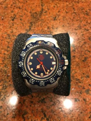 TAG Heuer 370.  513 Formula 1 F1 Watch Midsize With Jubilee Steel Band 3