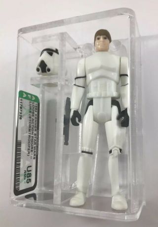Vintage Kenner Star Wars Luke Skywalker Stormtrooper - Afa U85 - Potf Last 17
