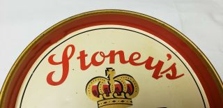 Vintage Stoney ' s Pilsner Beer Tray Jones Brewing Co Smithtown PA 2